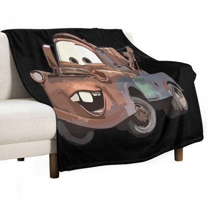 Tow Mater Throw Blanket