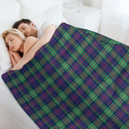 Carnegie Mellon University Tartan Plaid Throw Blanket