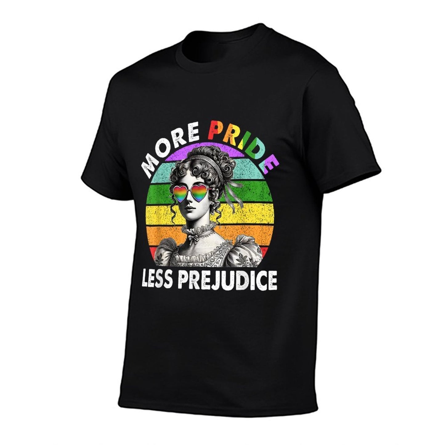 More Pride Less Prejudice Pride Month LGBTQ Gay Lesbian  Affordable Price T-Shirt