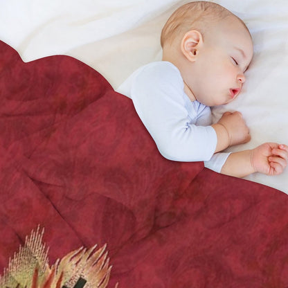 Stop, Sacred Heart Throw Blanket