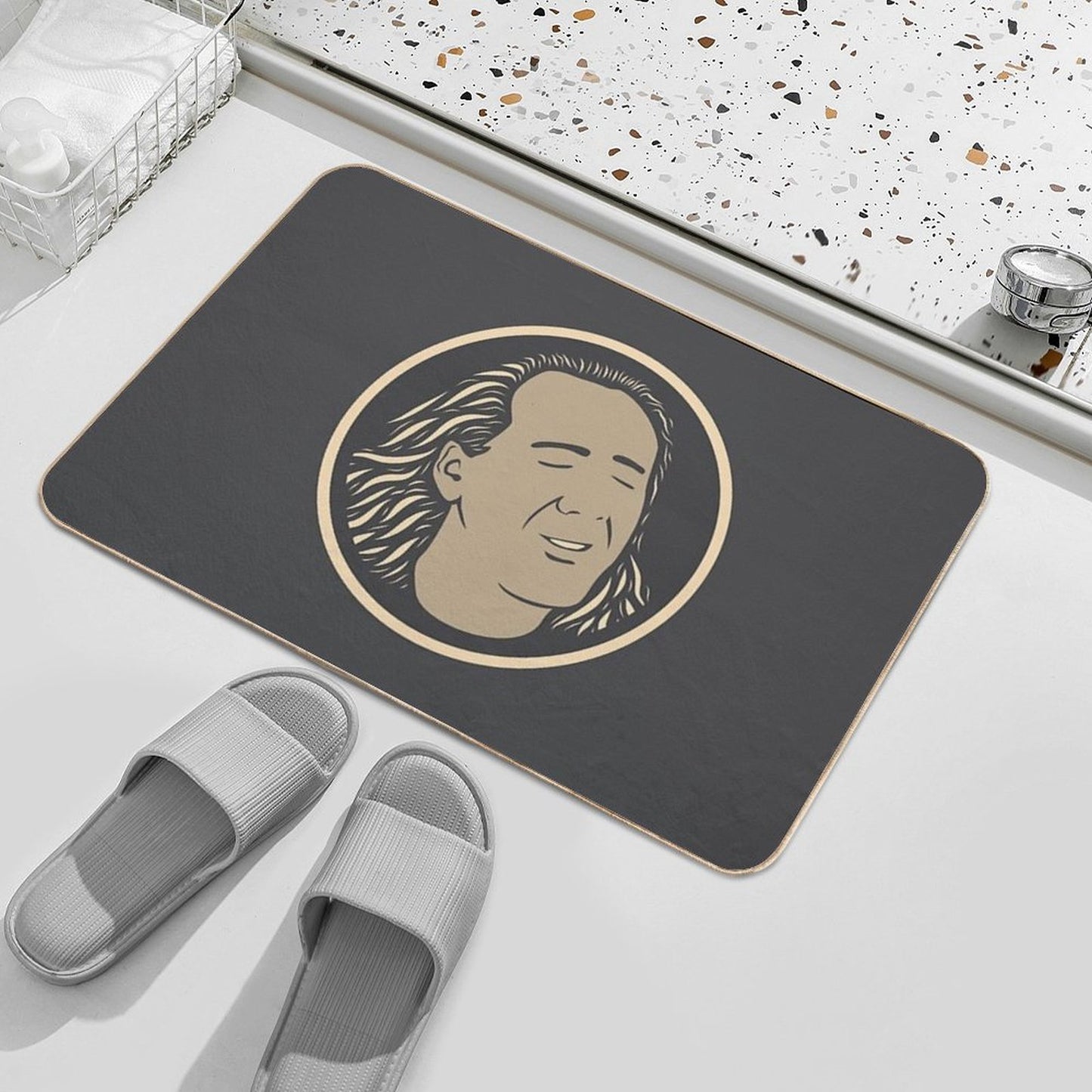 Con Air Nicolas Cage Bath Mat
