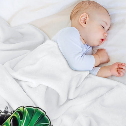 Green Ranger Full Power Throw Blanket