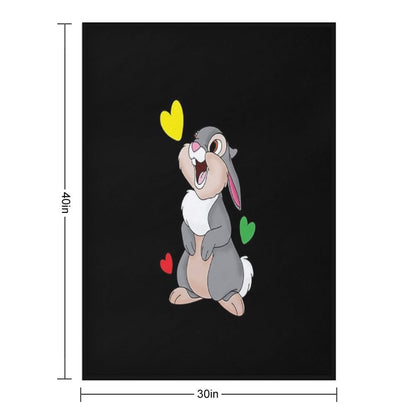 Thumper from Bambi Throw Blanket