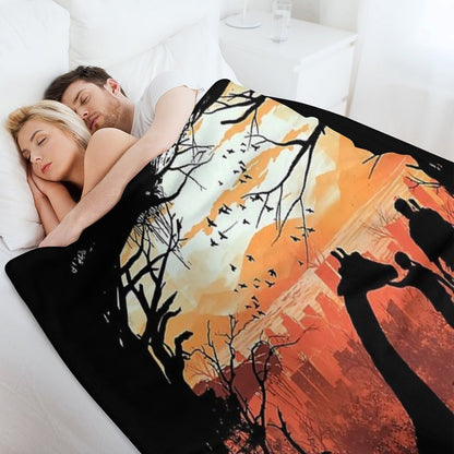The Last Of Us Throw Blanket