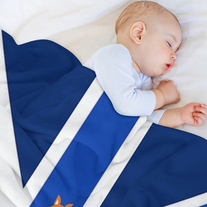 Leicester - Union Jack Flag Throw Blanket