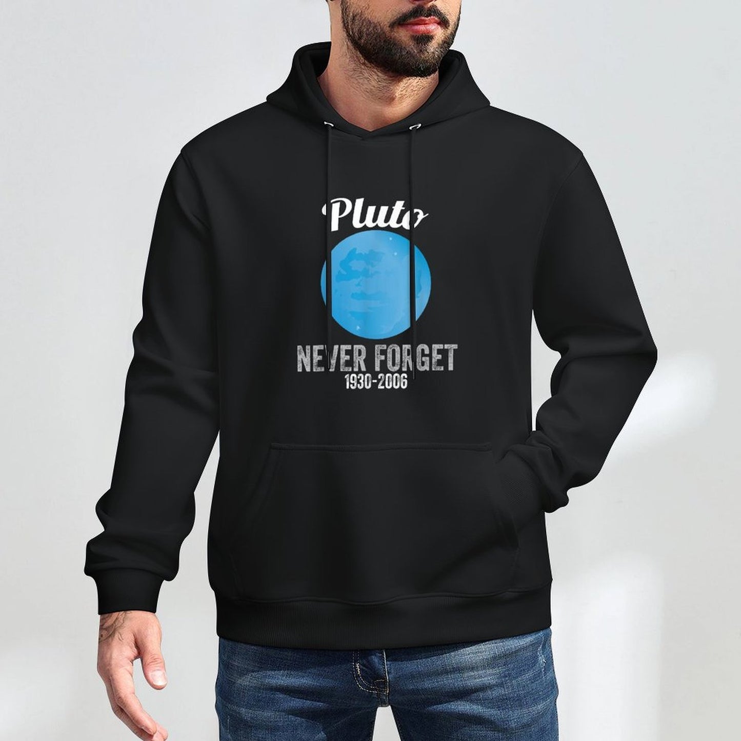 Pluto Never Forget Unisex Design Hoodie