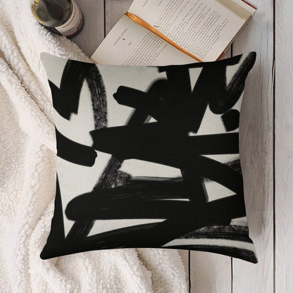 Thinking Out Loud Linen Throw Pillow Cover