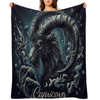 Capricorn Throw Blanket
