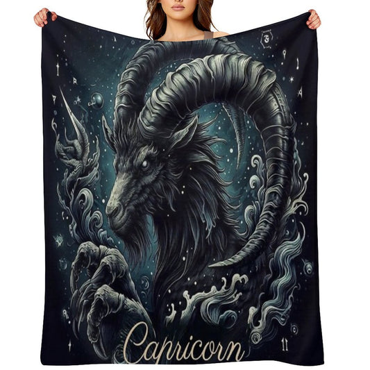 Capricorn Throw Blanket