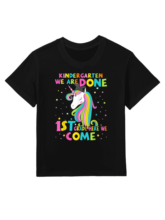 Kindergarten Graduation Magical Unicorn Gift Kids T-Shirt