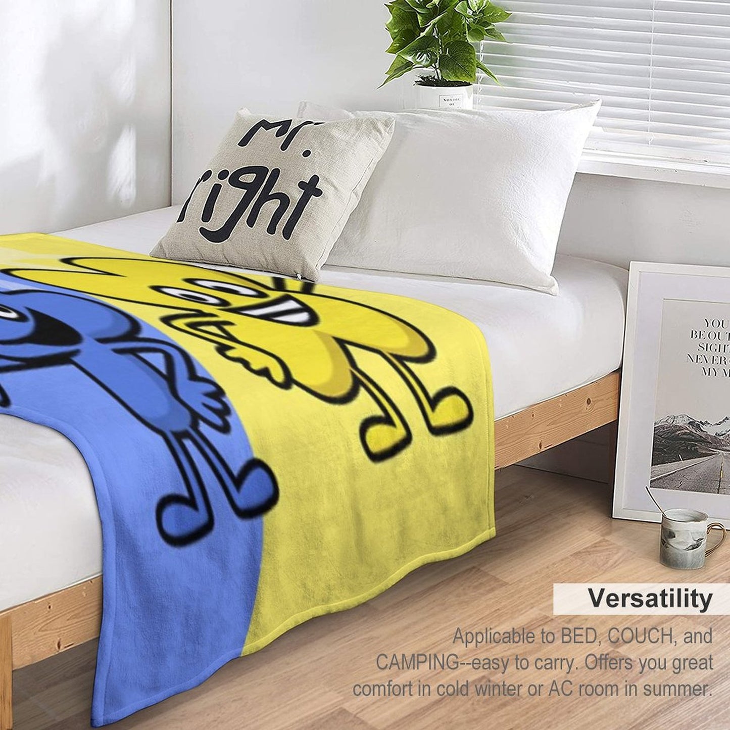 BFB 4 And X Design Throw Blanket