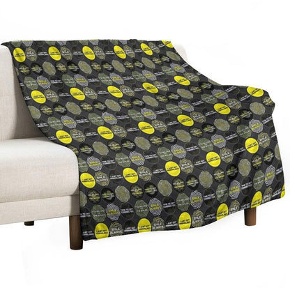 Get Corrected - Sticker Sheet Throw Blanket