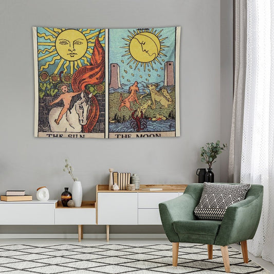 Moon & Sun Tarot  Colour Tapestry