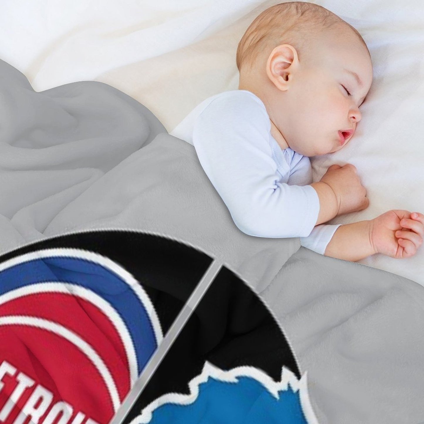 Detroit Sports Quad Throw Blanket
