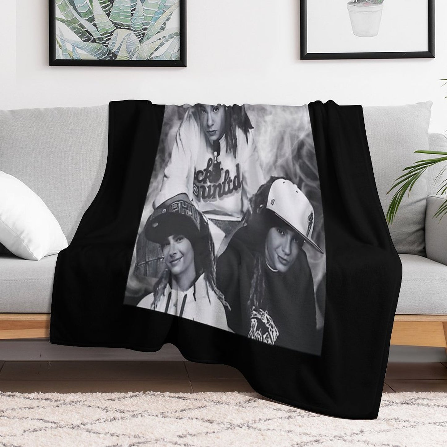 Tom Kaulitz Throw Blanket