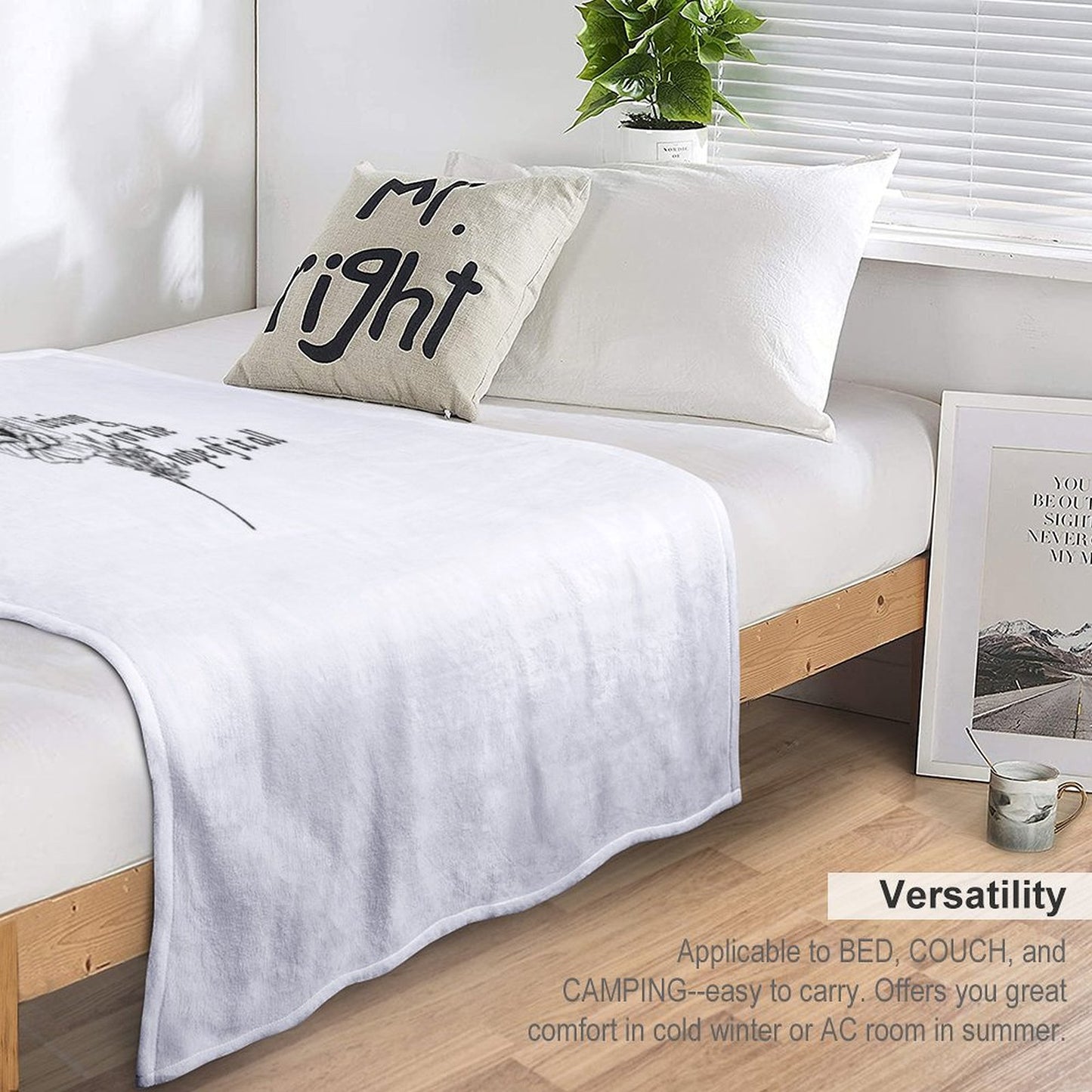 Taylor Swift - August Lyrics Throw Blanket