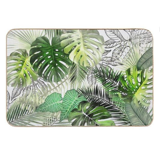 Tropical Foliage 01 Bath Mat