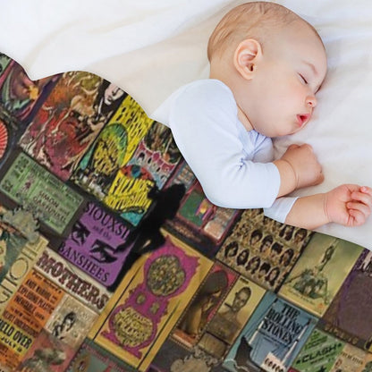 Rock N' Roll Stories II Throw Blanket