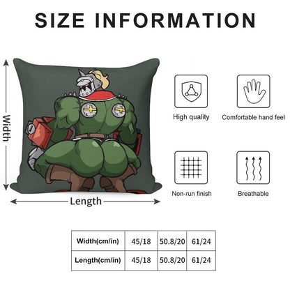Potemkin Culo Soft Anti-Pilling Throw Pillow