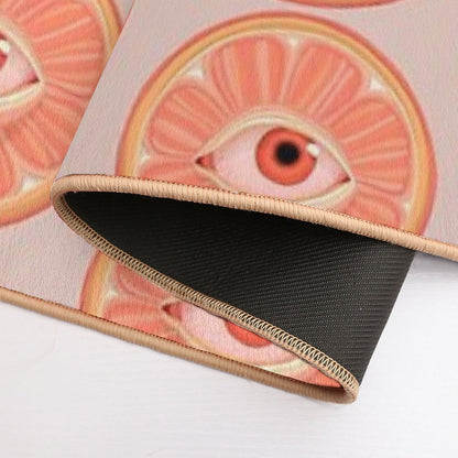 Seeing Orange  Versatile Bath Mat