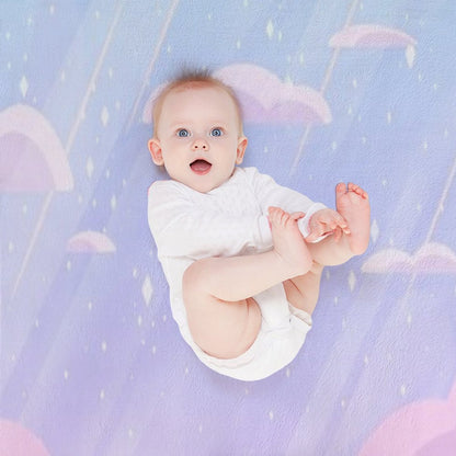 Pastel Heaven Throw Blanket