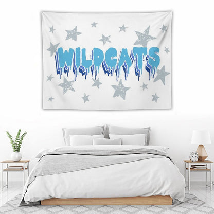 Wildcats Drip Tapestry