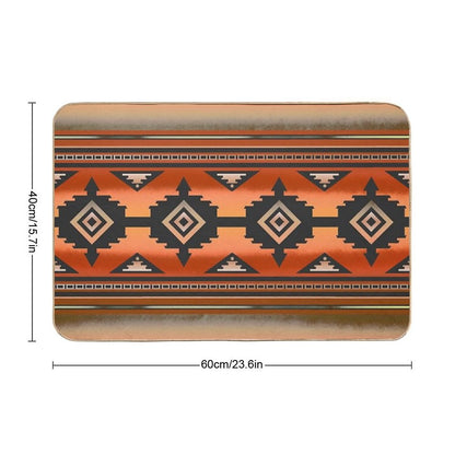 Canyon  Navajo Rust Bath Mat