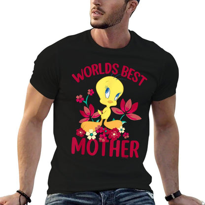 Looney Tunes Mother&#39;s Day Tweety Worlds Best Mom T-Shirt