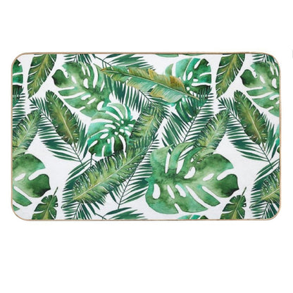 Monstera Banana Palm Leaf Bath Mat