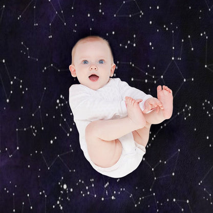 Northern Hemisphere Constellations Throw Blanket