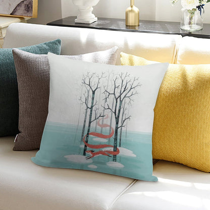Forest Spirit Soft Washable Throw Pillow