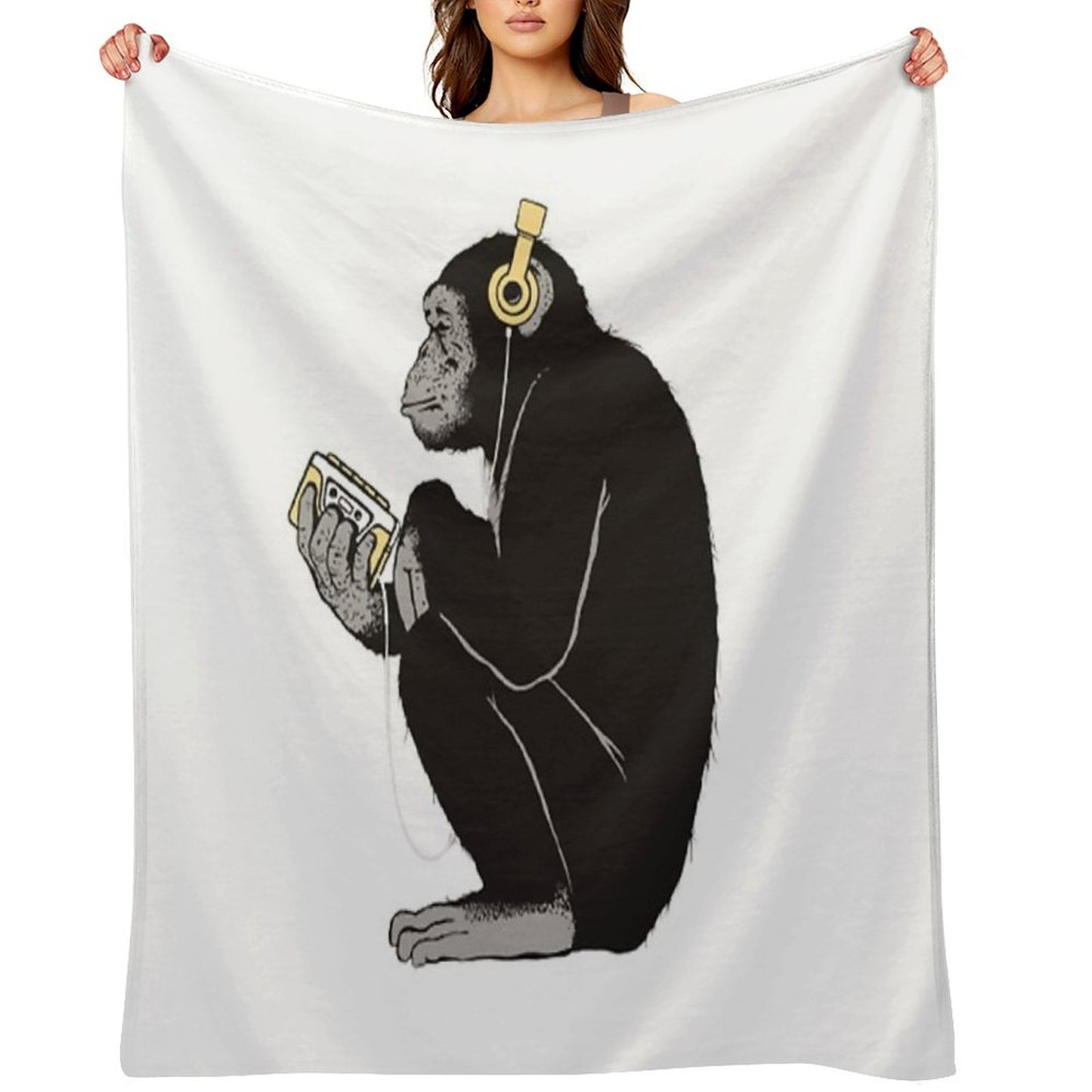 Monkey Business Throw Blanket