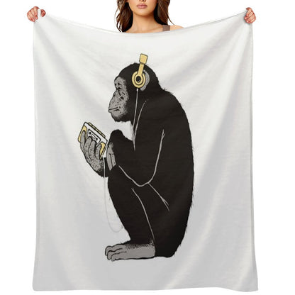 Monkey Business Throw Blanket