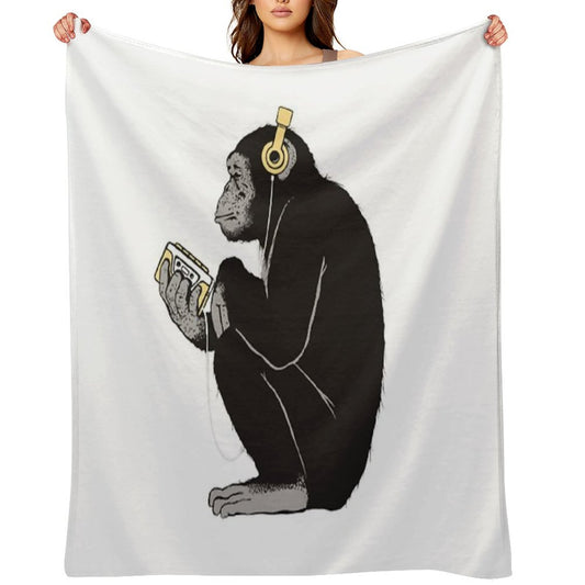 Monkey Business Throw Blanket