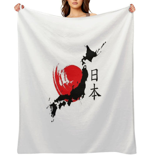 Japan Throw Blanket