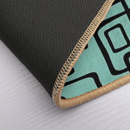 Mid Century Modern Decoration Bath Mat