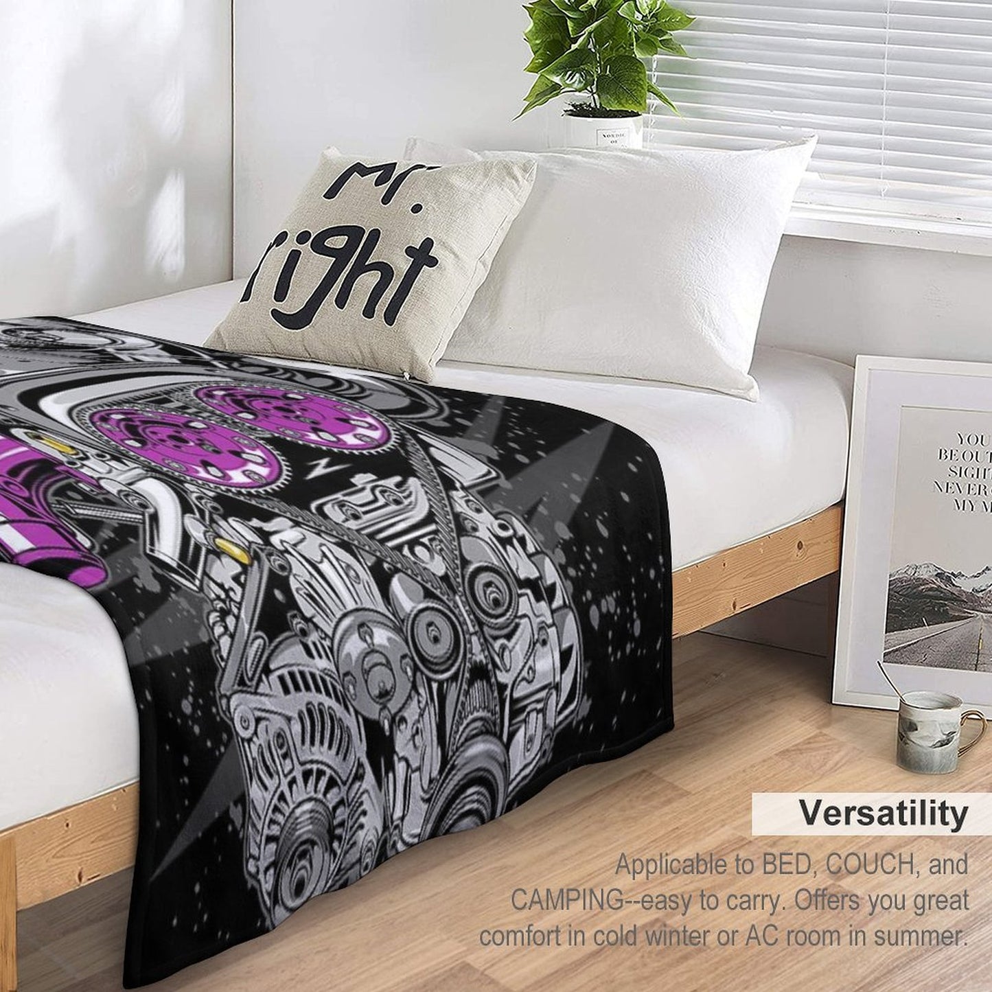 Nissan RB26 Engine Throw Blanket