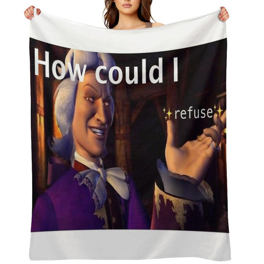 Preminger - How Could I Refuse Throw Blanket