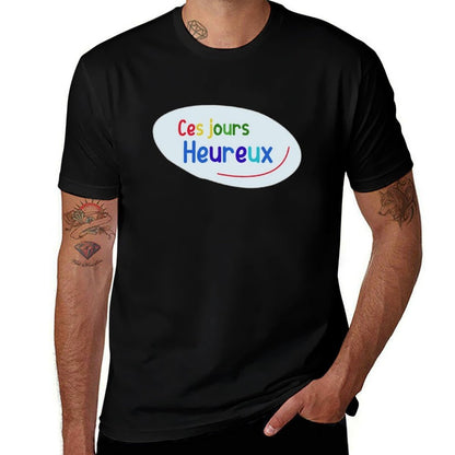 Our Happy Days - Animators T-shirt  Fade-proof Color T-Shirt