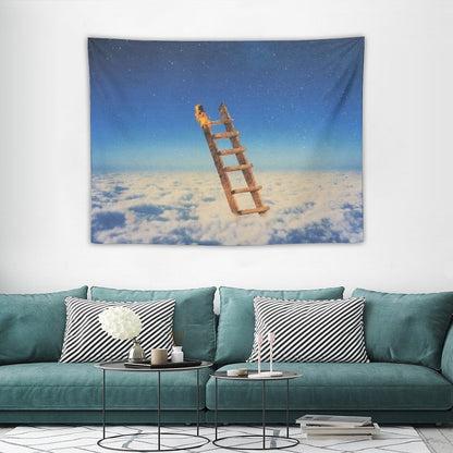 Astro Highest in Room World Travis Fan Cover Tapestry