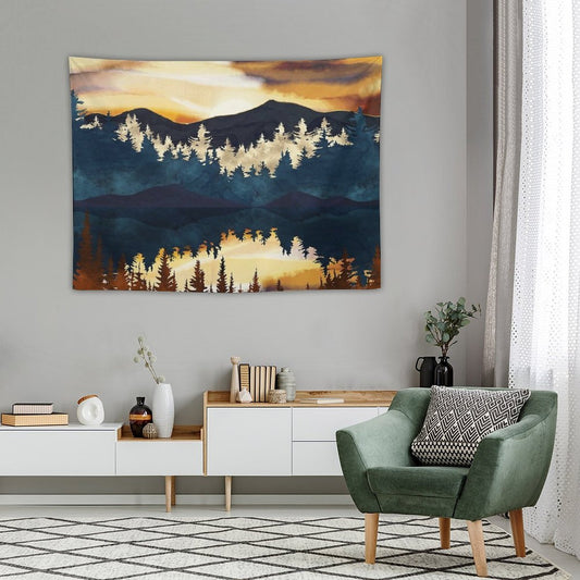 Fall Sunset Tapestry