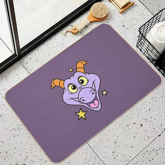 Figment with Stars  Odorless Bath Mat