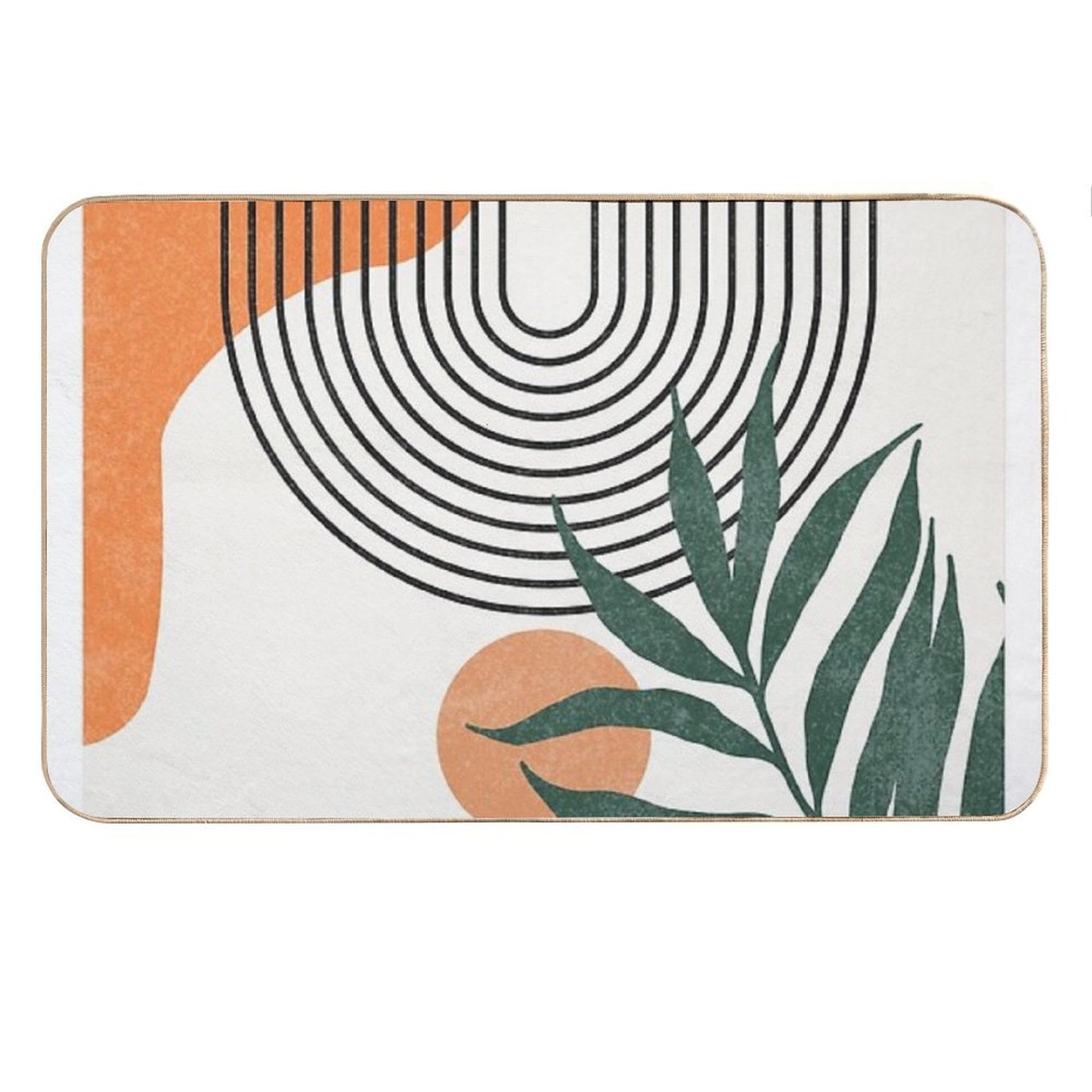 Mid Century Modern Bath Mat