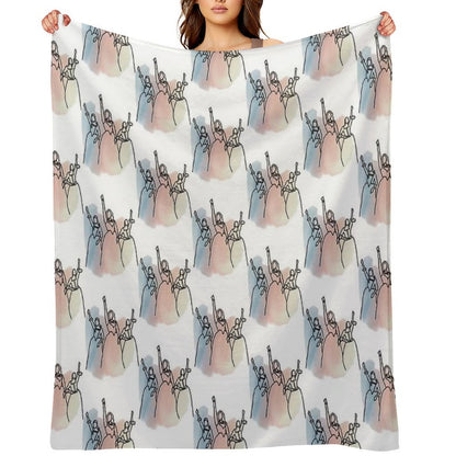Schuyler Sisters Design Throw Blanket