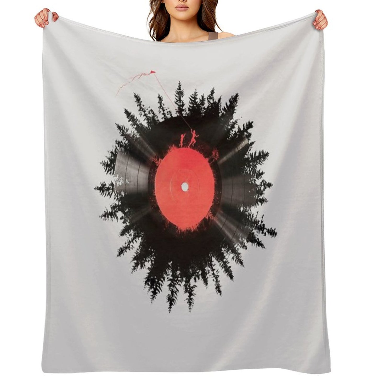 The Vinyl of My Life Throw Blanket