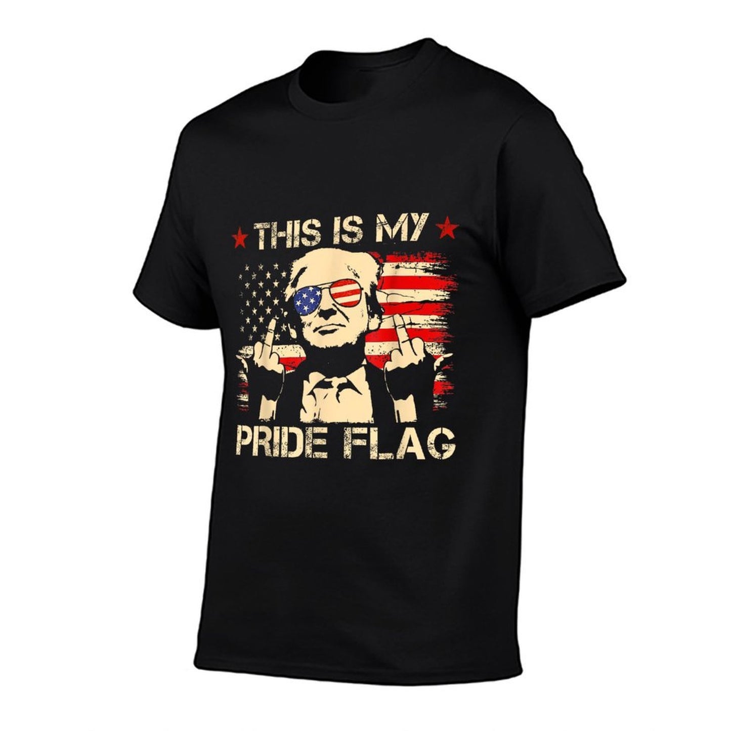 This Is My Pride USA American 4th Of July Patriotic  Graphic-printed T-Shirt