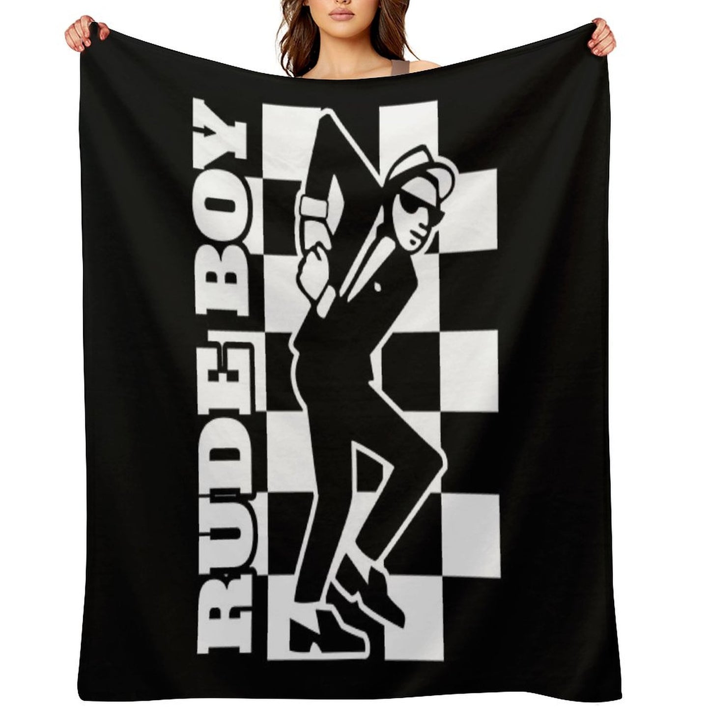 Rude Boy Throw Blanket