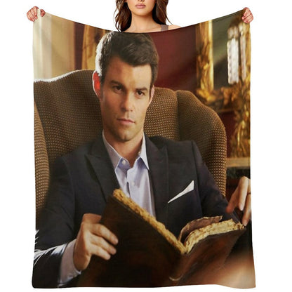 Elijah Mikaelson Throw Blanket