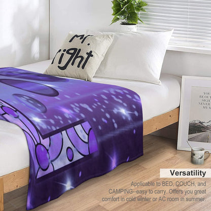 L Blank Throw Blanket