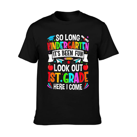 Kindergarten Graduation Shirt 2025 Kids Boys Girls Graduate T-Shirt
